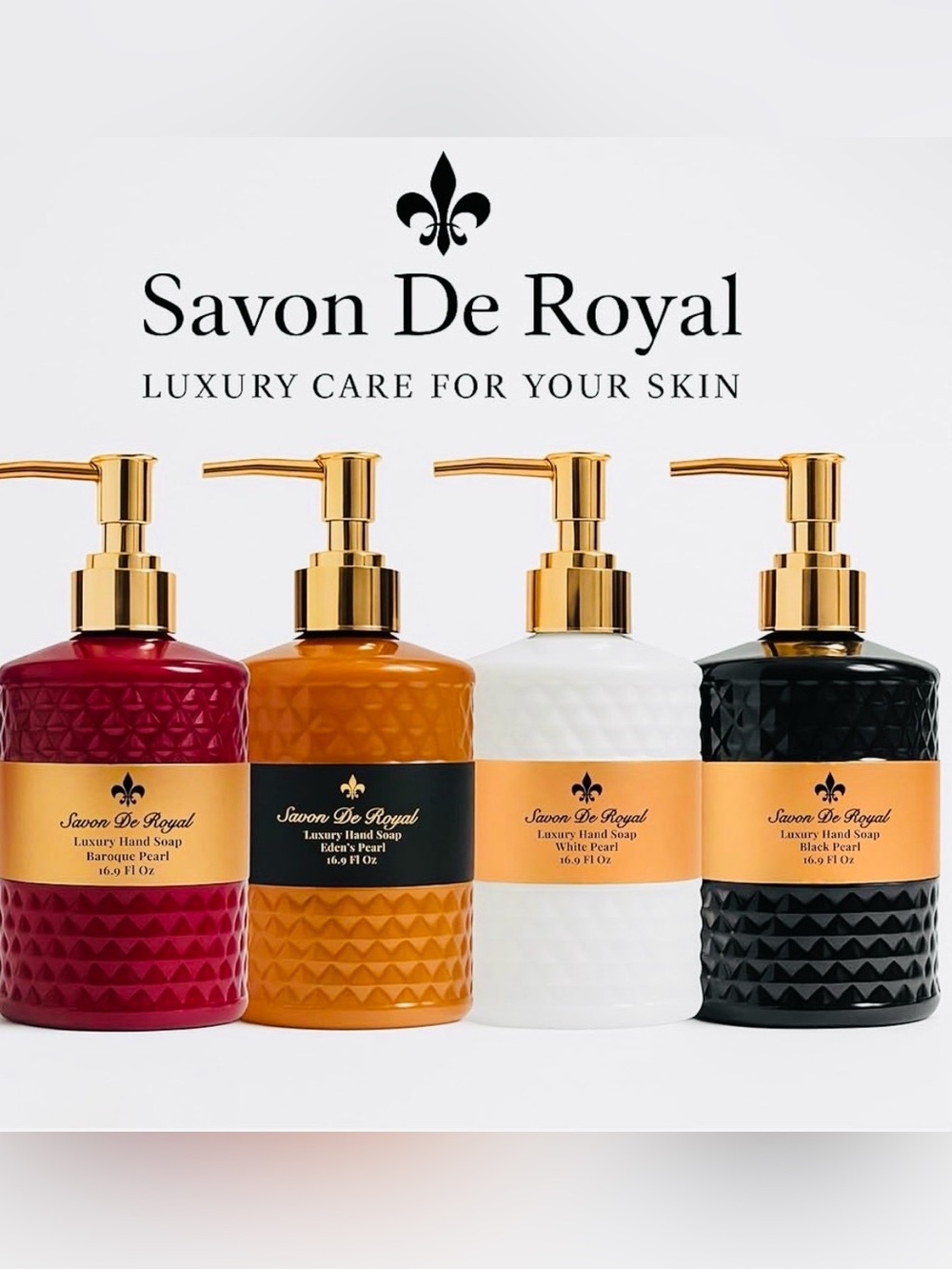 Luxury Hand Wash - Vegan, Alcohol Free, Sensitive Skin  (Various Scents)